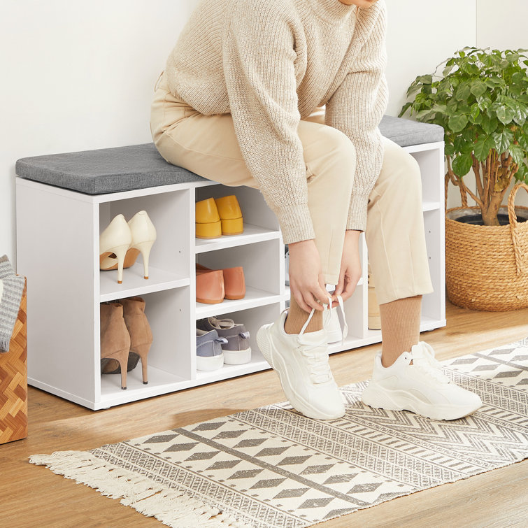 10 Pair Shoe Storage Bench